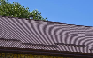 typical Frithelstock Stone corrugated roof uses